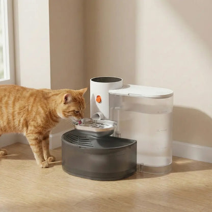 Cat Drinking Fountain Wireless | 3L Self-Cleaning