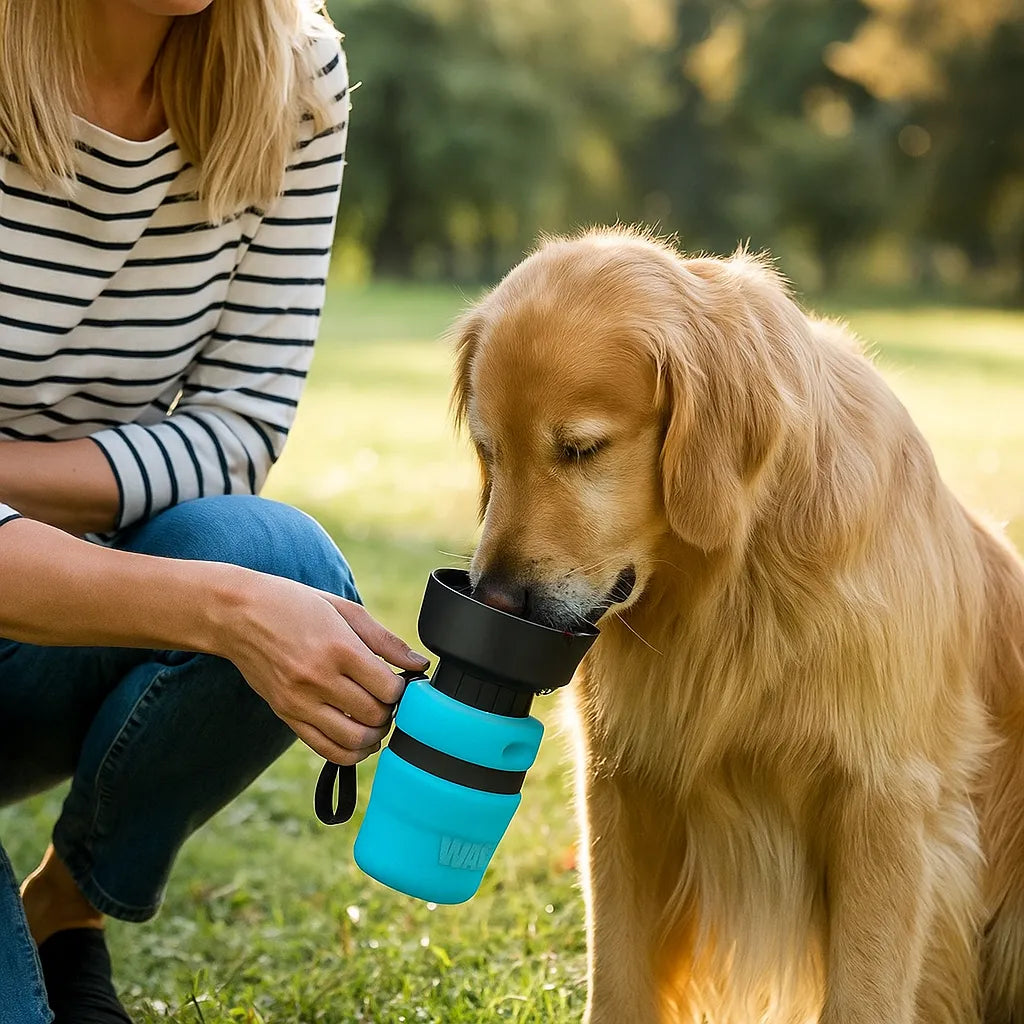 Hundewasserflasche Außenbereich 