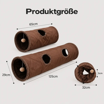 Faltbarer Katzentunnel Produktgröße