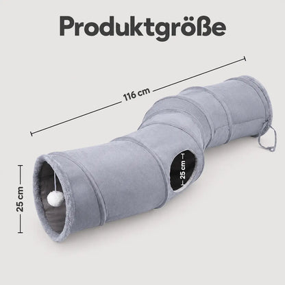 Faltbarer Katzentunnel Produktgröße 