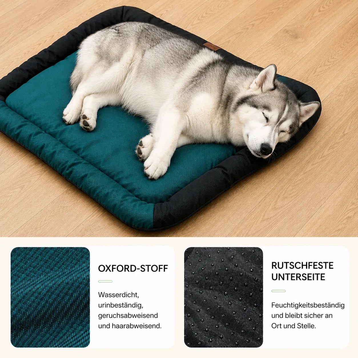 Materialien für Hundebetten