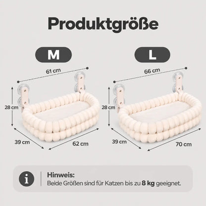 Katzenhängematte Produktgröße