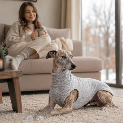 Fleece Hundemantel Lifestyle-Bild