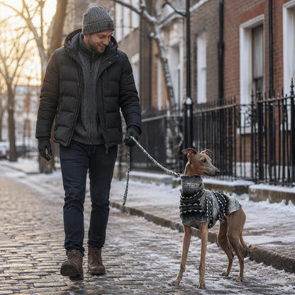 Fleece_Hundemantel  Lifestyle-Bild