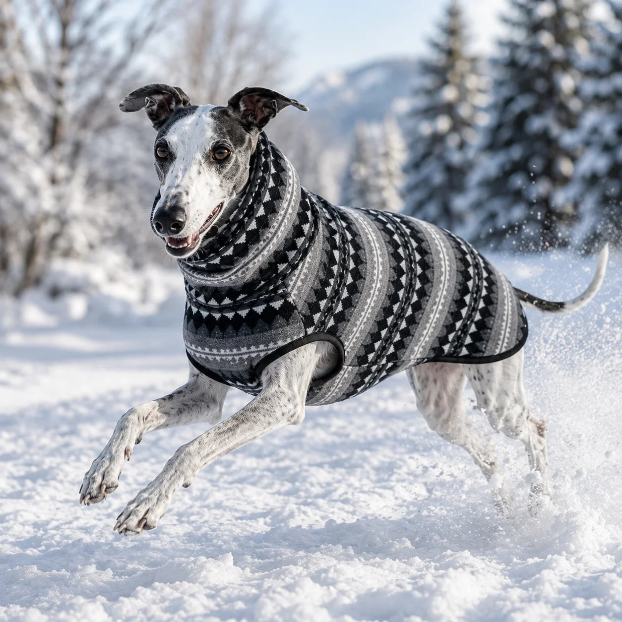 Fleece_Hundemantel  Lifestyle-Bild