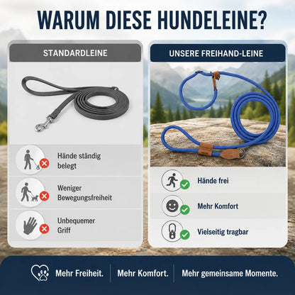 Freihand Hundeleine Vergleich 