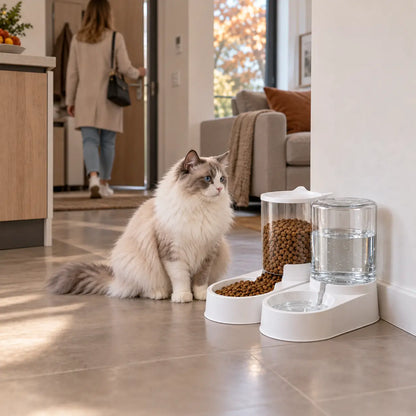 Futterautomat für Katzen Lifestyle-Bild 