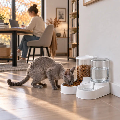 Futterautomat für Katzen Lifestyle-Bild 