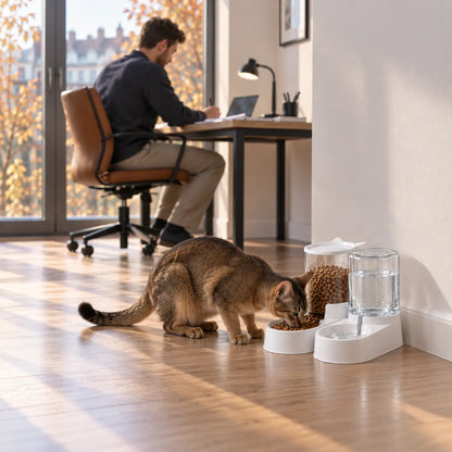 Futterautomat für Katzen Lifestyle-Bild 