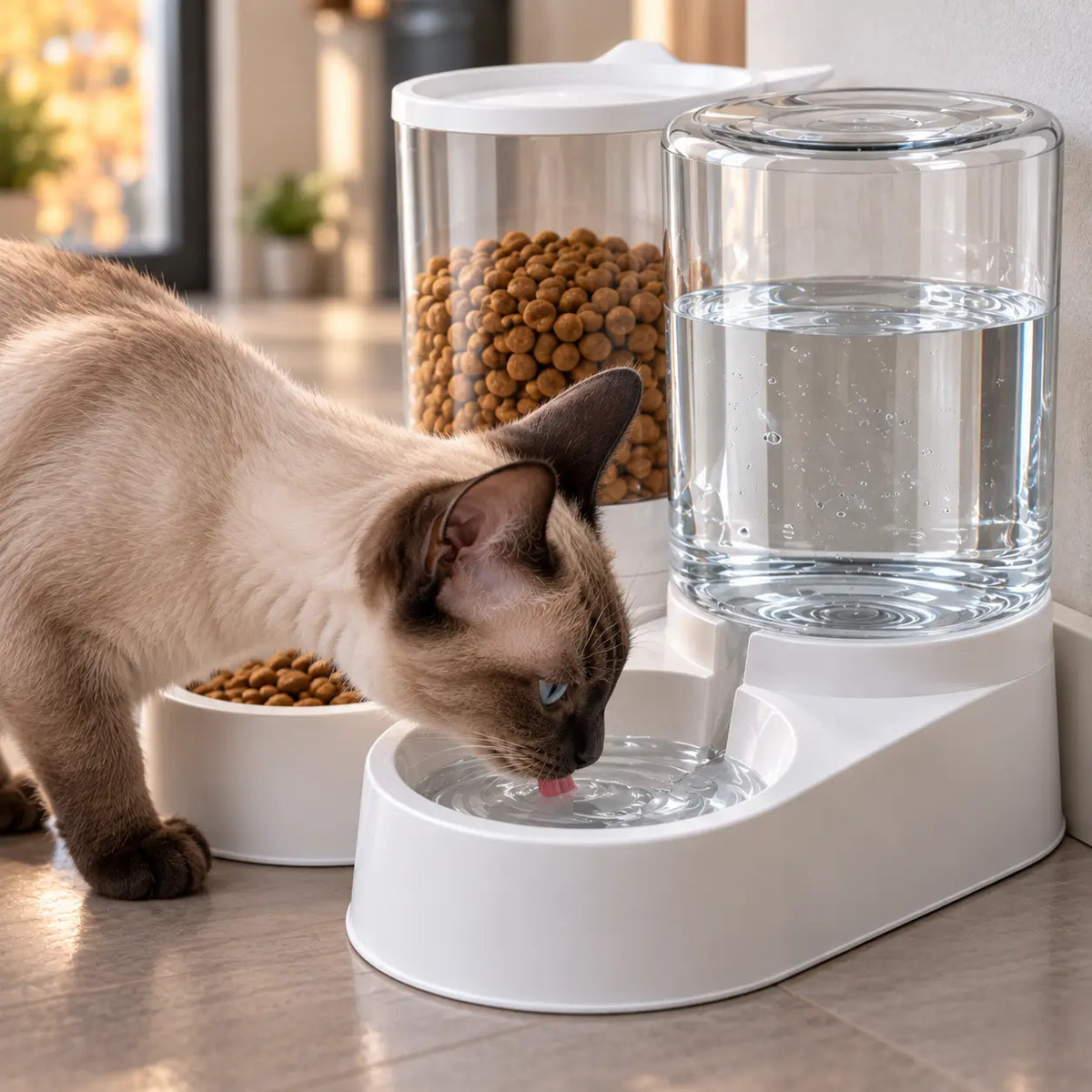 Futterautomat für Katzen Lifestyle-Bild 
