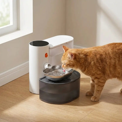 Cat Drinking Fountain Wireless | 3L Self-Cleaning