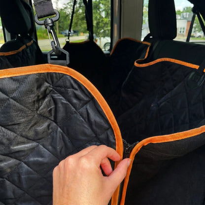 Dog Car Seat Back | waterproof, washable & with transport bag