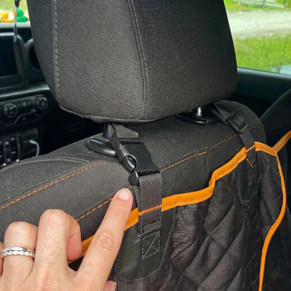 Dog Car Seat Back | waterproof, washable & with transport bag