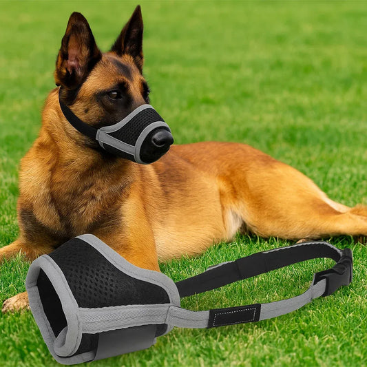 Hundemaulkorb Atmungsaktiv | Sicherer & Bequemer Maulkorb für Hunde