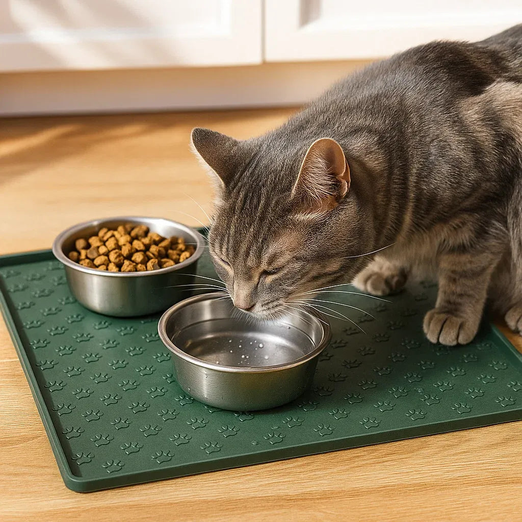 Futtermatte für Hunde & Katzen | rutschfest, wasserdicht & leicht