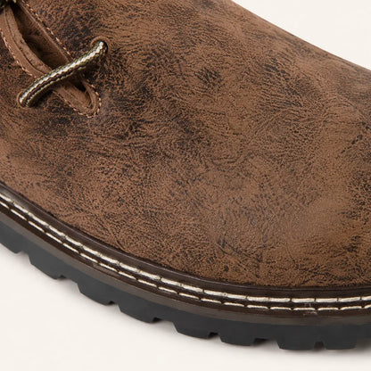 Haferlschuhe Herren aus Leder Detailaufnahme