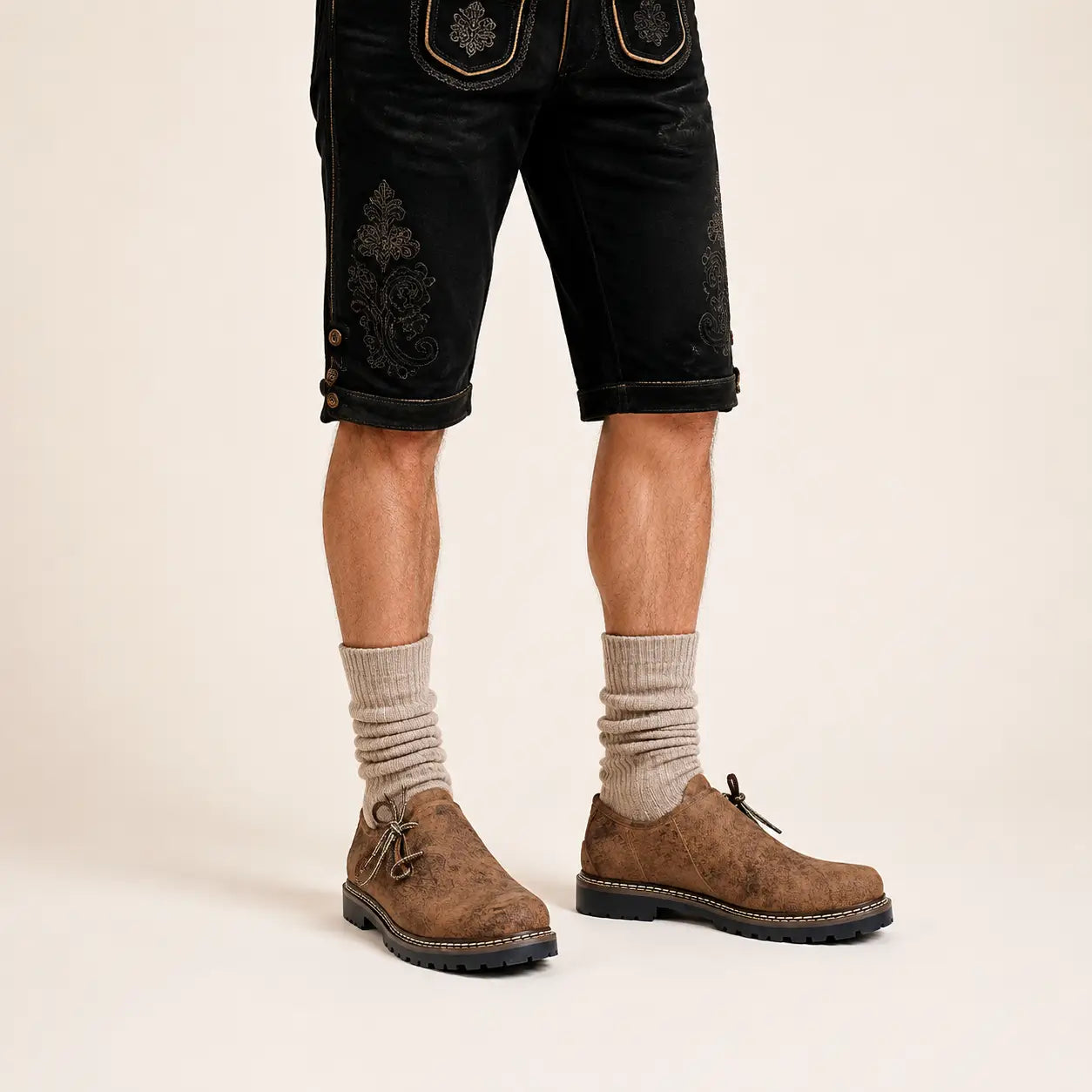 Haferlschuhe Herren aus Leder Lifestyle-Bild
