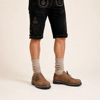 Haferlschuhe Herren aus Leder Lifestyle-Bild