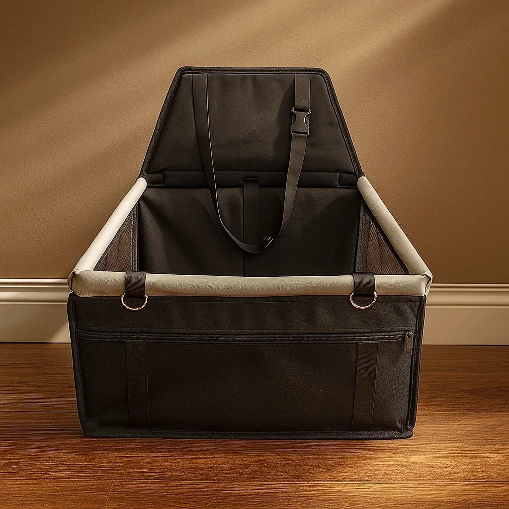 Hunde Autositz Erhöht | Sicherer & Bequemer Reisesitz für Kleine Hunde