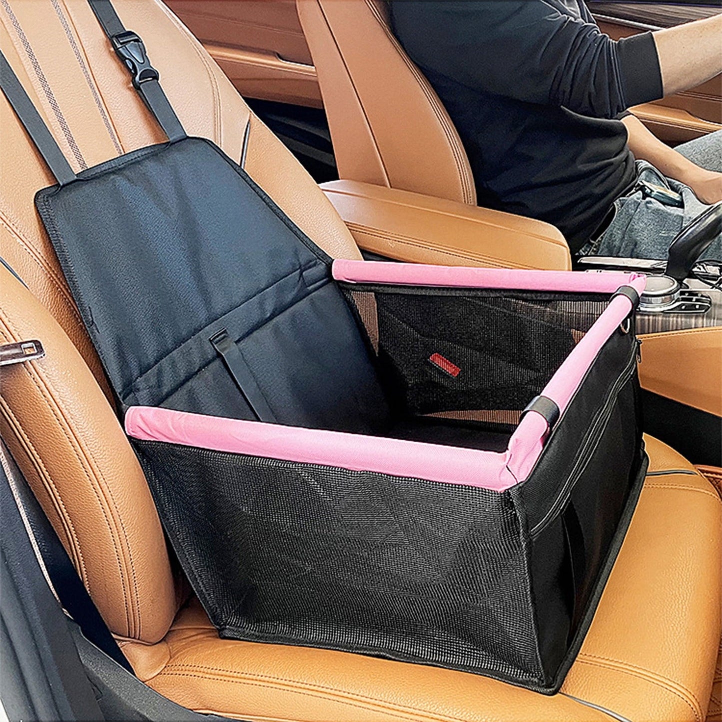 Hunde Autositz Erhöht | Sicherer & Bequemer Reisesitz für Kleine Hunde