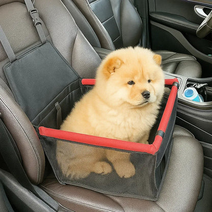 Hunde Autositz Erhöht | Sicherer & Bequemer Reisesitz für Kleine Hunde