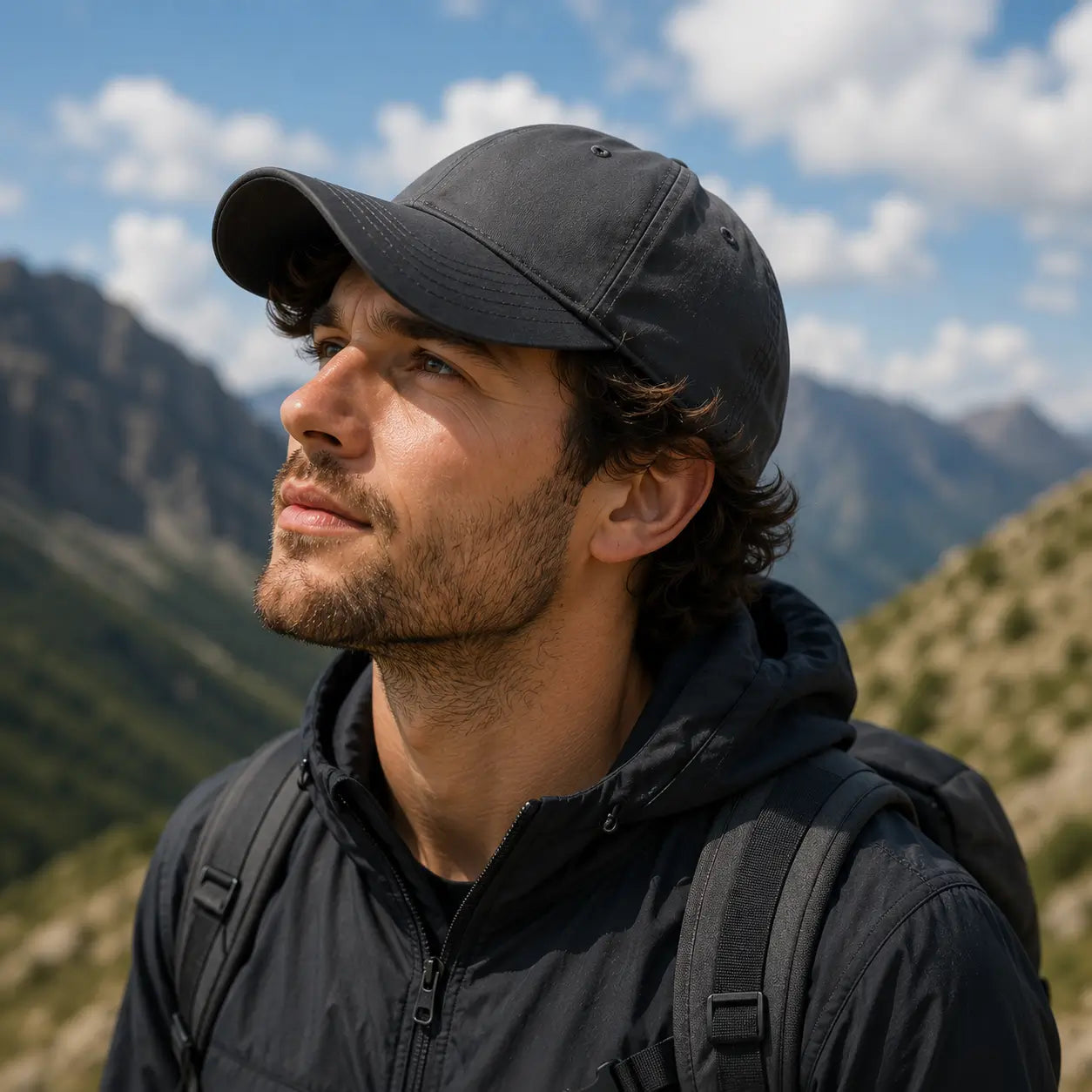 Herren_Baseball_Cap  Variantenbild Dunkelgrau
