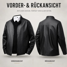 Herren_Lederjacke_Vintage Detailaufnahme 