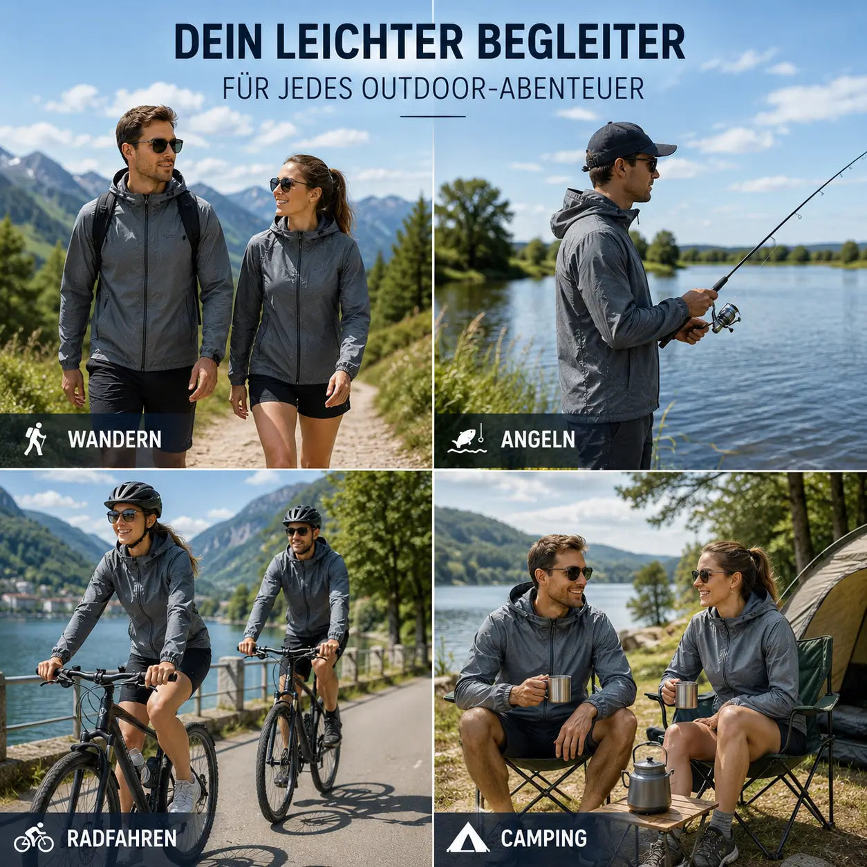 Regenjacke Anwendungsszenarien 