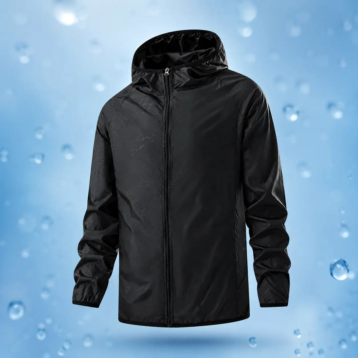 Regenjacke Schwarz