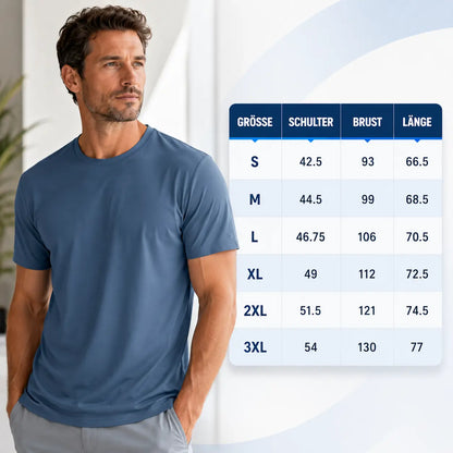 Herren UV-Schutz T-Shirt UPF 50+ | Atmungsaktiv & Schnelltrocknend