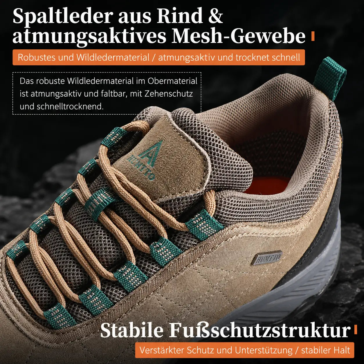 Trekkingschuhe Funktionsübersicht 