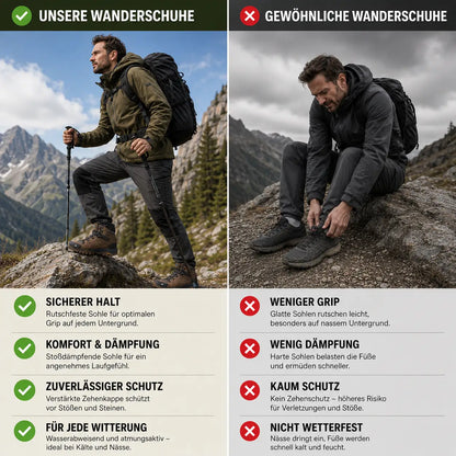 Wanderschuhe Vergleich 