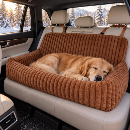 Hunde Autositz | Gepolstertes Hundebett fürs Auto für Reisen
