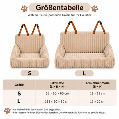 Hunde_Autositz Grobentabelle