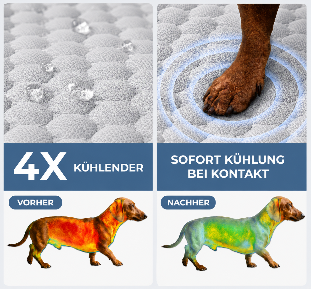 Kuhlmatte Funktionsübersicht