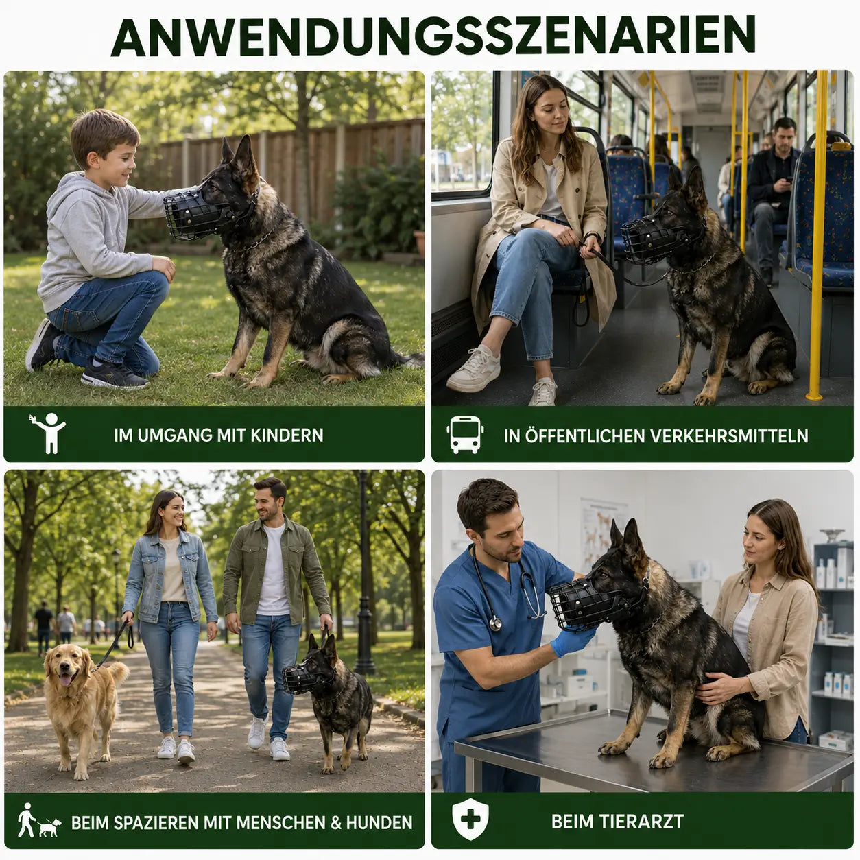Hunde_Maulkorb Anwendungsszenarien 
