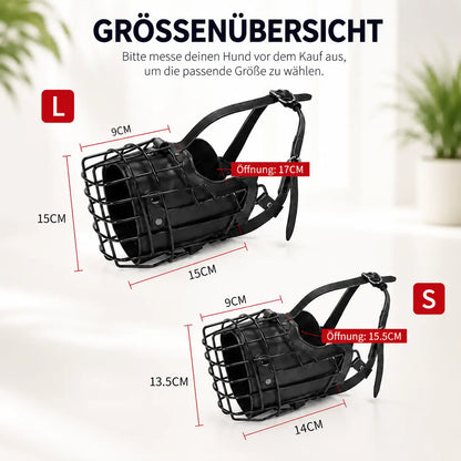 Hunde_Maulkorb Größentabelle 