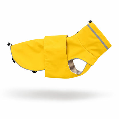 Wasserdichter Hundemantel | Regenmantel mit Bauchschutz