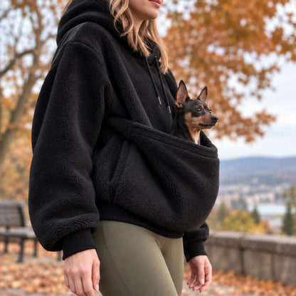Hunde Tragepullover Lifestyle-Bild