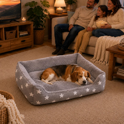 Hundebett_Winter_Warmes Lifestyle-Bild 
