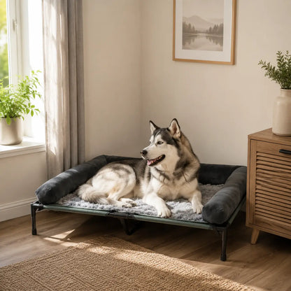 Hundebett erhöht Lifestyle-Bild