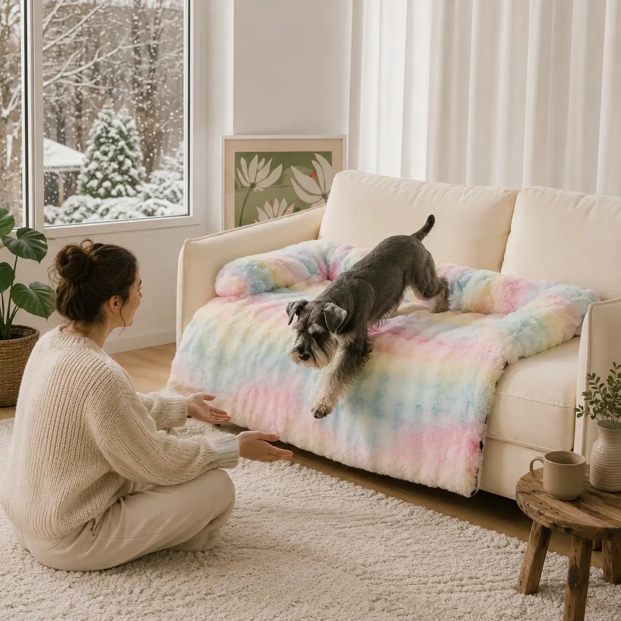 Hundebett fürs Sofa Lifestyle-Bild 