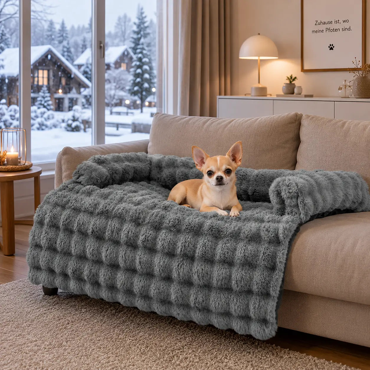 Hundebett fürs Sofa