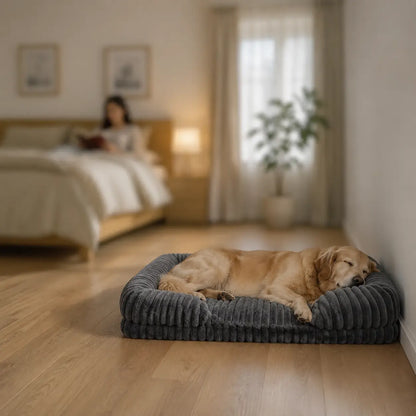 Hundebett mit Rand Lifestyle-Bild