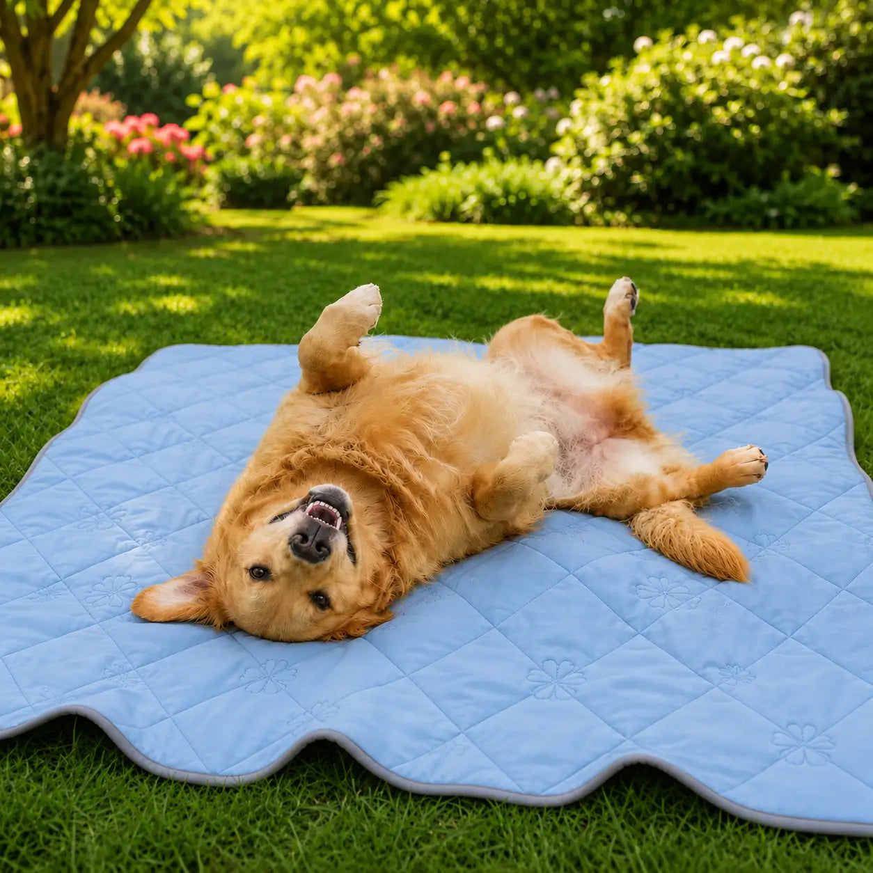Kuhlende_Hundedecke Außenbereich 