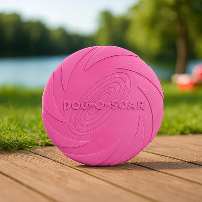Hundefrisbee Rosa