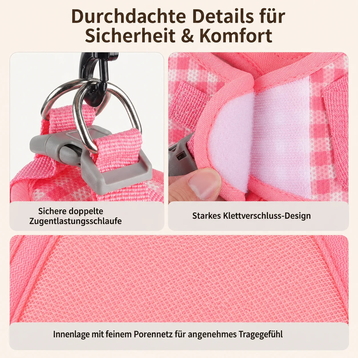 Hundegeschirr Produktmerkmale 
