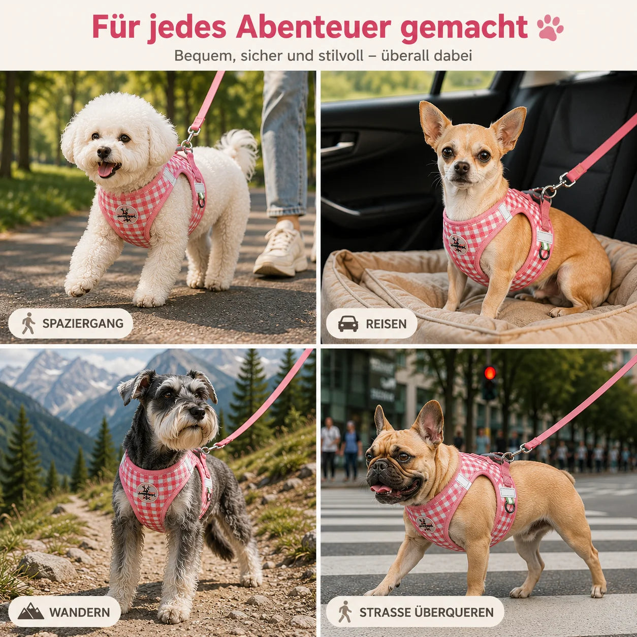 Hundegeschirr   Anwendungsszenarien 