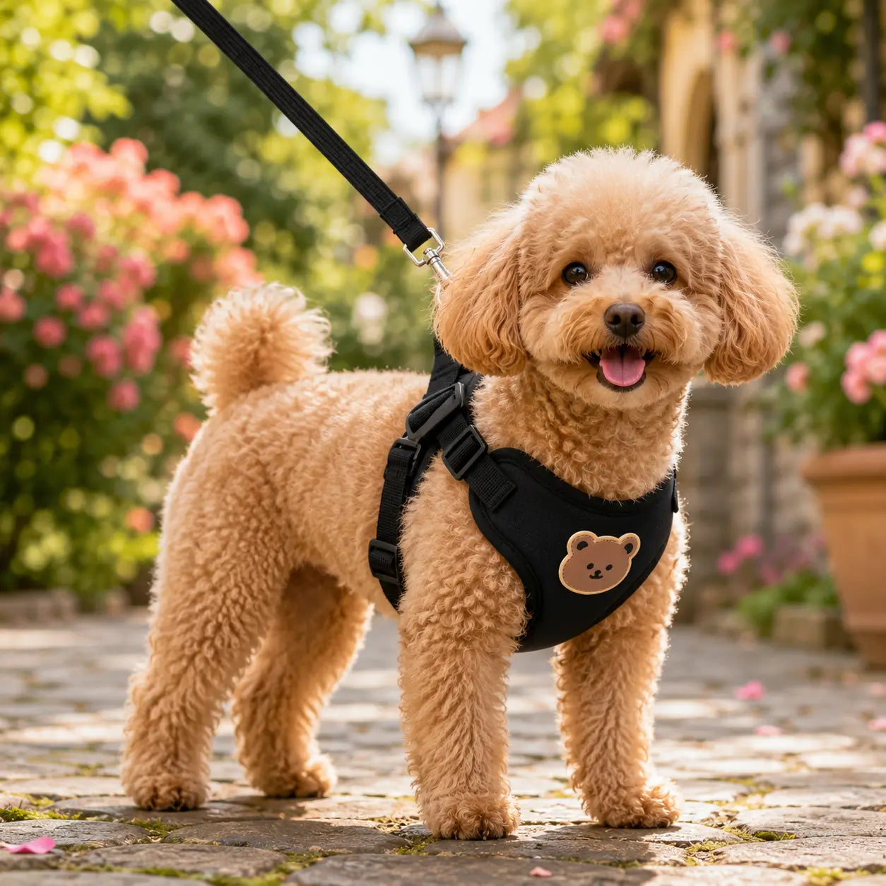 Hundegeschirr_mit Variantenbild Schwarz