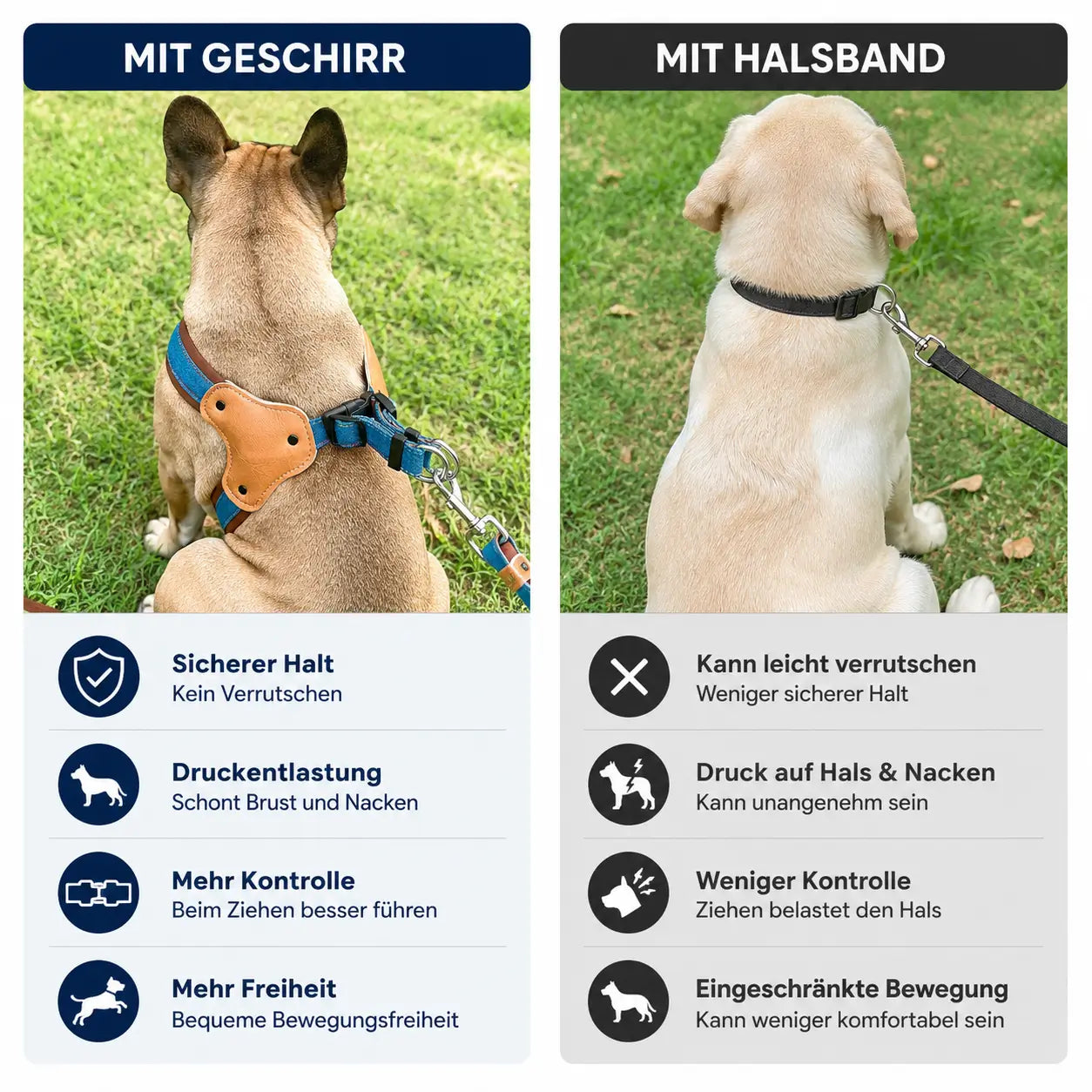 Hundegeschirr Vergleich 